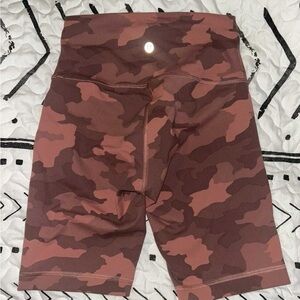 Lululemon Women's Camouflage Shorts like new